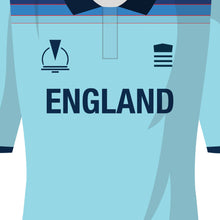 Load image into Gallery viewer, England Classic Kits Cricket Team Print
